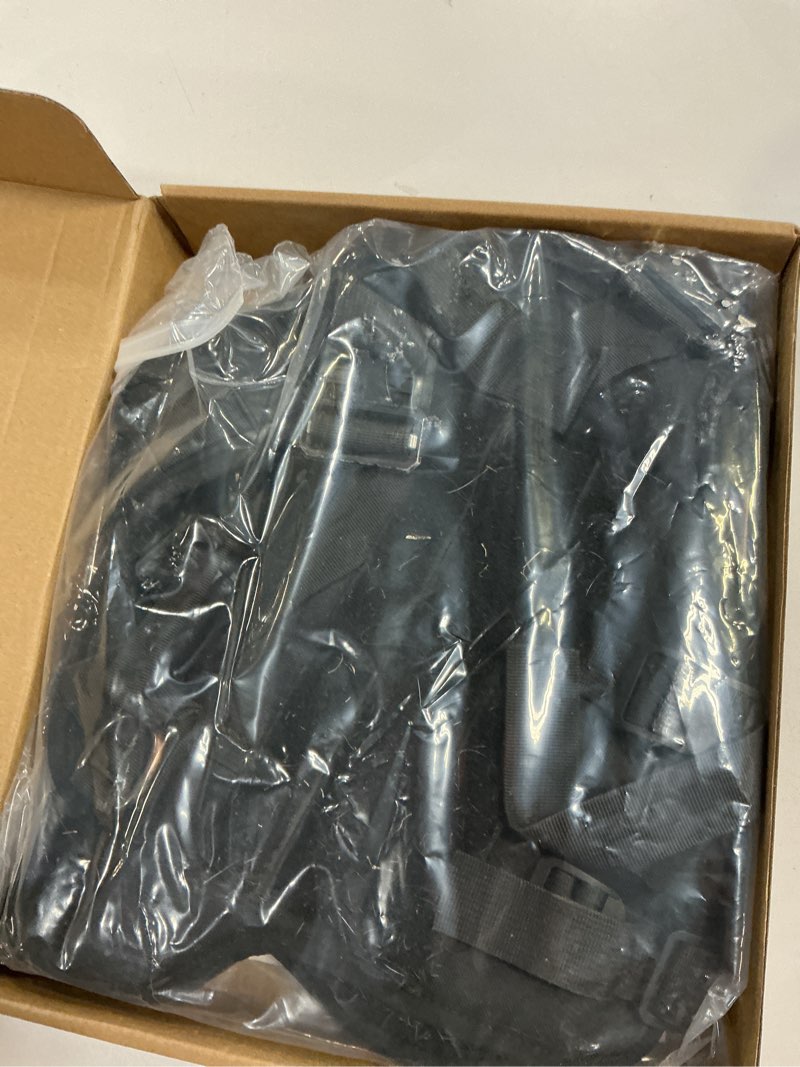 Condition photo showing New/Like New for Tactical Dog Harness - PETNANNY Dog Harness Service Dog Vest for Large Breed Dog, Hook and Loop Panel for Service Dog Patchs, Work Dog MOLLE Vest with Handle for Walking Hiking Training(Black,M)