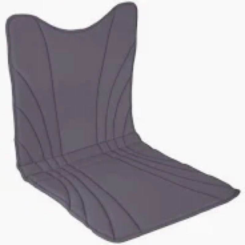 Osaki Back Pad & Seat Cushion for Massage Chair | Foam Cushion | Nylon Fabric | One Size Fits All |