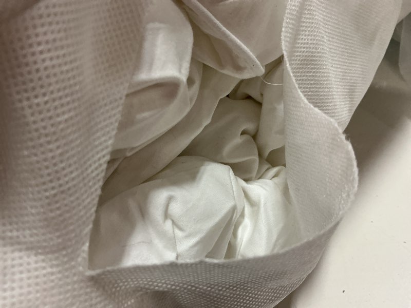 Condition photo showing Good Condition for lightweight premium down alternative comforter, king/cal king, white