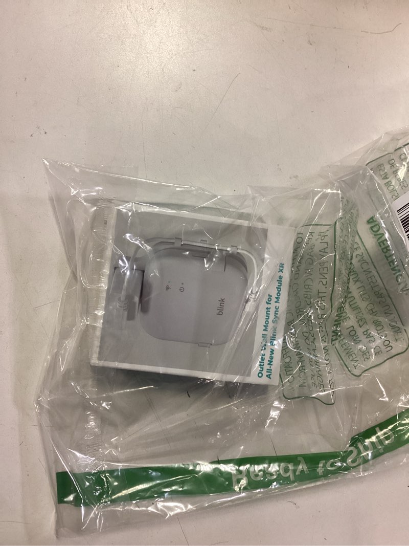 Condition photo showing New/Like New for 256GB Micro SD Card & Outlet Wall Mount for Blink Sync Module XR with Short Cable, SD Card for Local Video Storage with Reader, Save Space, Mount Bracket for Blink Outdoor Indoor Security System Blink XR Mount - SD