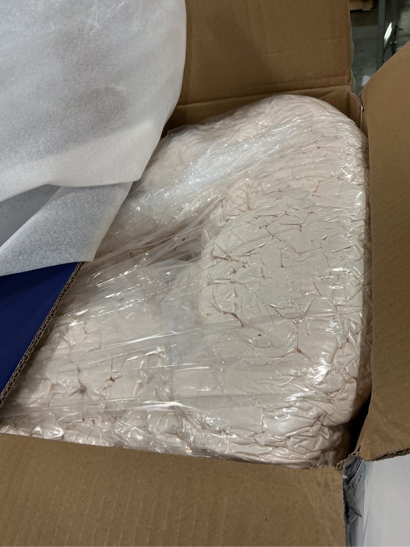 Condition photo showing New/Like New for MAXYOYO Bean Bag Chair, Comfy Bean Bag Sofa with Back Support, Faux Fur Bean Bag Chair for Adults and Kids, Stuffed Floor Sofa for Living Room, Bedroom, Apartment, Beige Large Beige