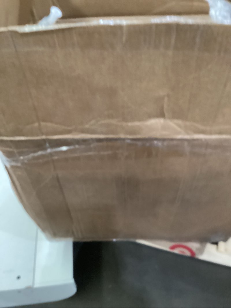 Condition photo showing As Is for Incomplete no bowl*TOTO Drake Two-Piece Elongated 1.6 GPF Universal Height TORNADO FLUSH Toilet with CEFIONTECT, Cotton White - CST776CSFG#01