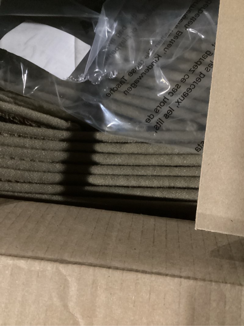 Condition photo showing Good Condition for BEQHAUSE Stair Treads for Wooden Steps 28inX9in, Carpet Stair Treads Non Slip Indoor, Machine Washable Stair Runners for Kids Elders and Pets, Carpet for Stair Rugs Mat, TPE Backing, 15pcs, Taupe 9" x 2'4" (Rectangular) Taupe 15