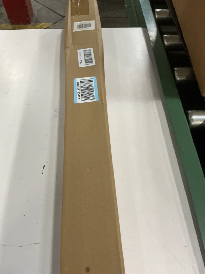 Condition photo showing New/Like New for lazblinds cordless roman shades - no drill easy install light filtering window blinds, thermal insulated room darkening with uv blocking for bedroom/living room, window size 34" w x 48" h, white white 34"w x 48"h