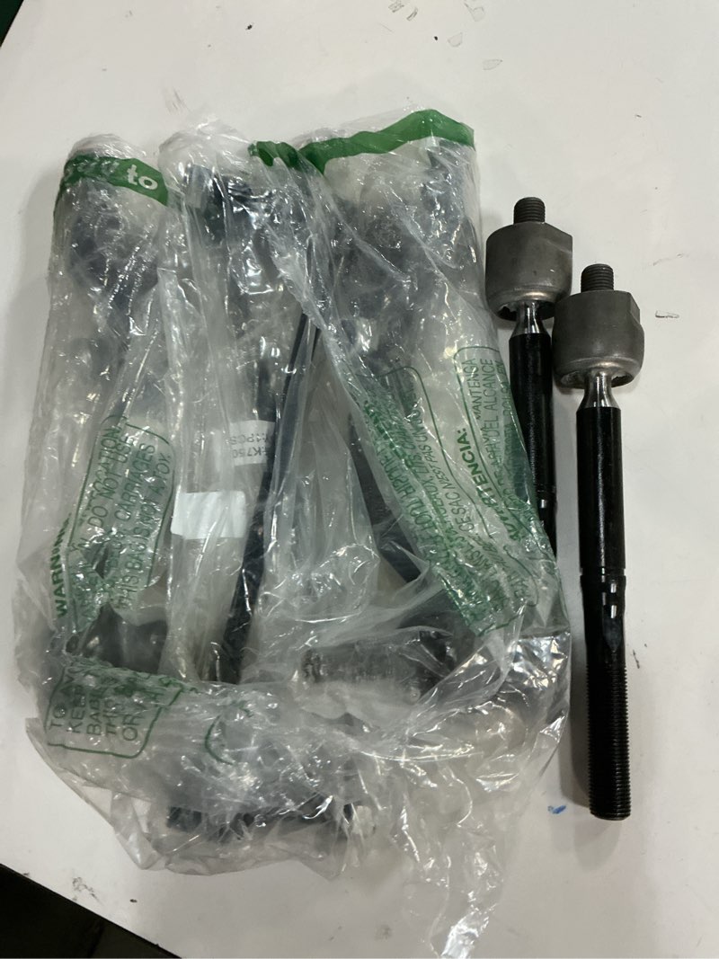 Condition photo showing Good Condition for x autohaux 6pcs front suspension kit inner outer tie rod end front sway bar link for chrysler 300 2011-2014 awd for dodge charger 2011-2018 awd no.ev800960/es800956/es800957/k750154