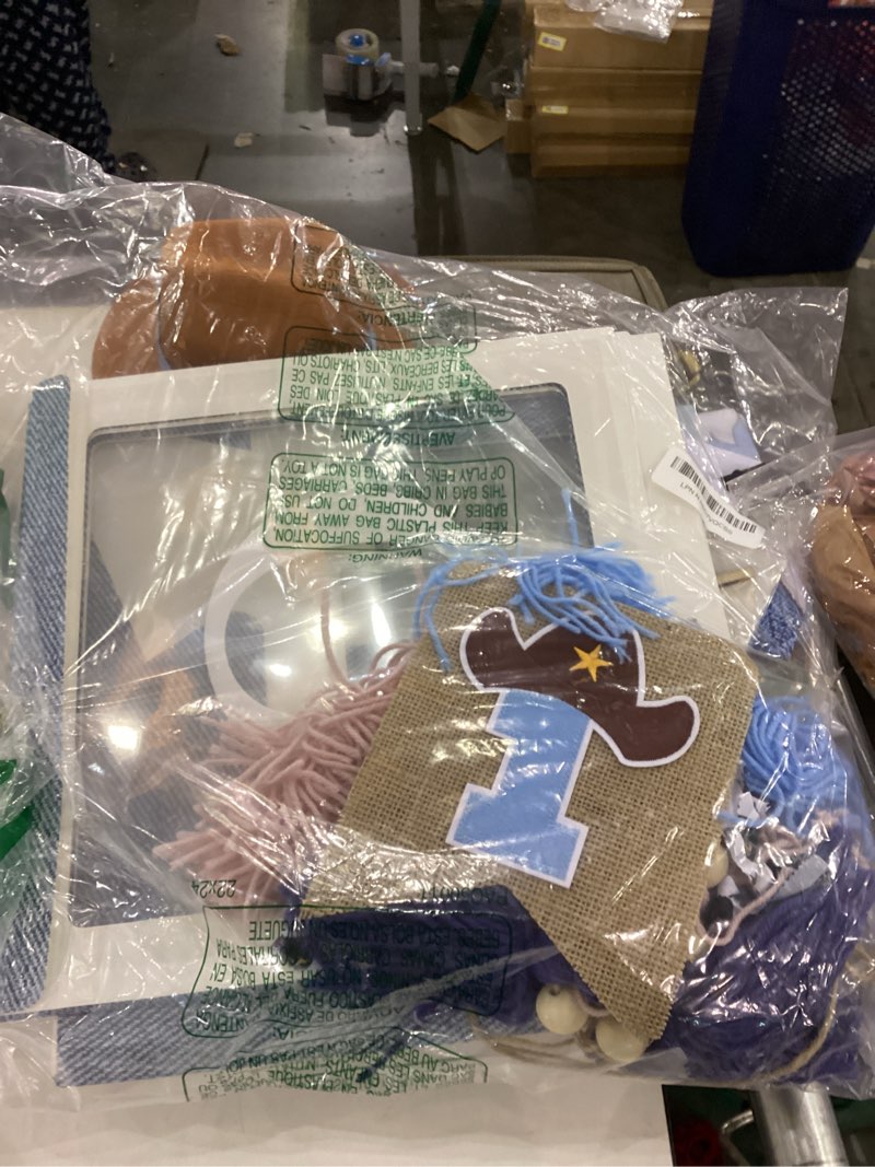 Cowboy 1st Birthday Decorations, My First Rodeo Birthday Party Supplies, Cowboy Balloon Arch Backdro