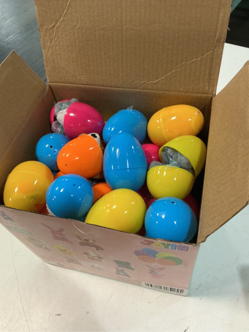Condition photo showing Good Condition for mbyhsc 36 fillable easter eggs with 36 mini toys easter basket stuffers easter gift for girls