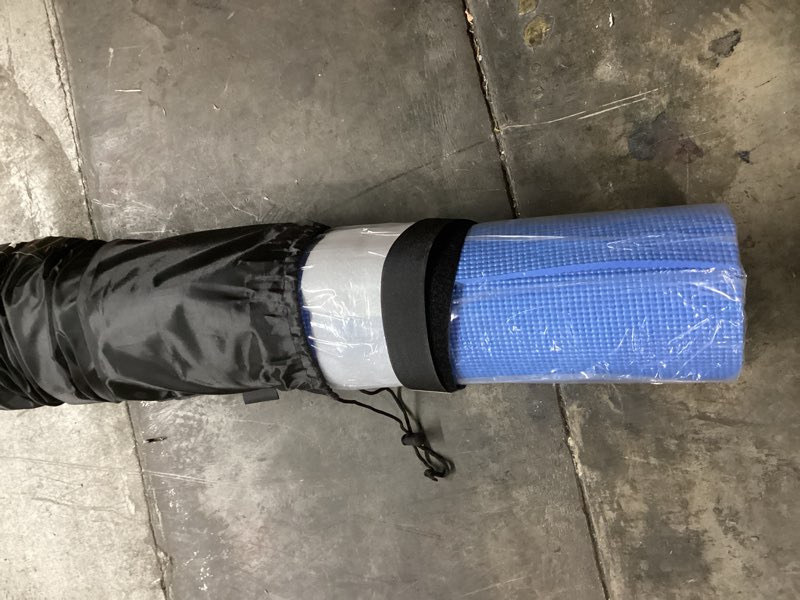 Condition photo showing New/Like New for GXMMAT Large Yoga Mat 6'x4'/6'x6'/7'x5'(7mm/9mm), Extra Thick Workout Mats for Home Gym Flooring,Ultra Comfortable Non-Slip Quick Resilient Barefoot Wide Exercise Mat for Pilates,Stretching,Meditation 6*6 FT Blue Sky