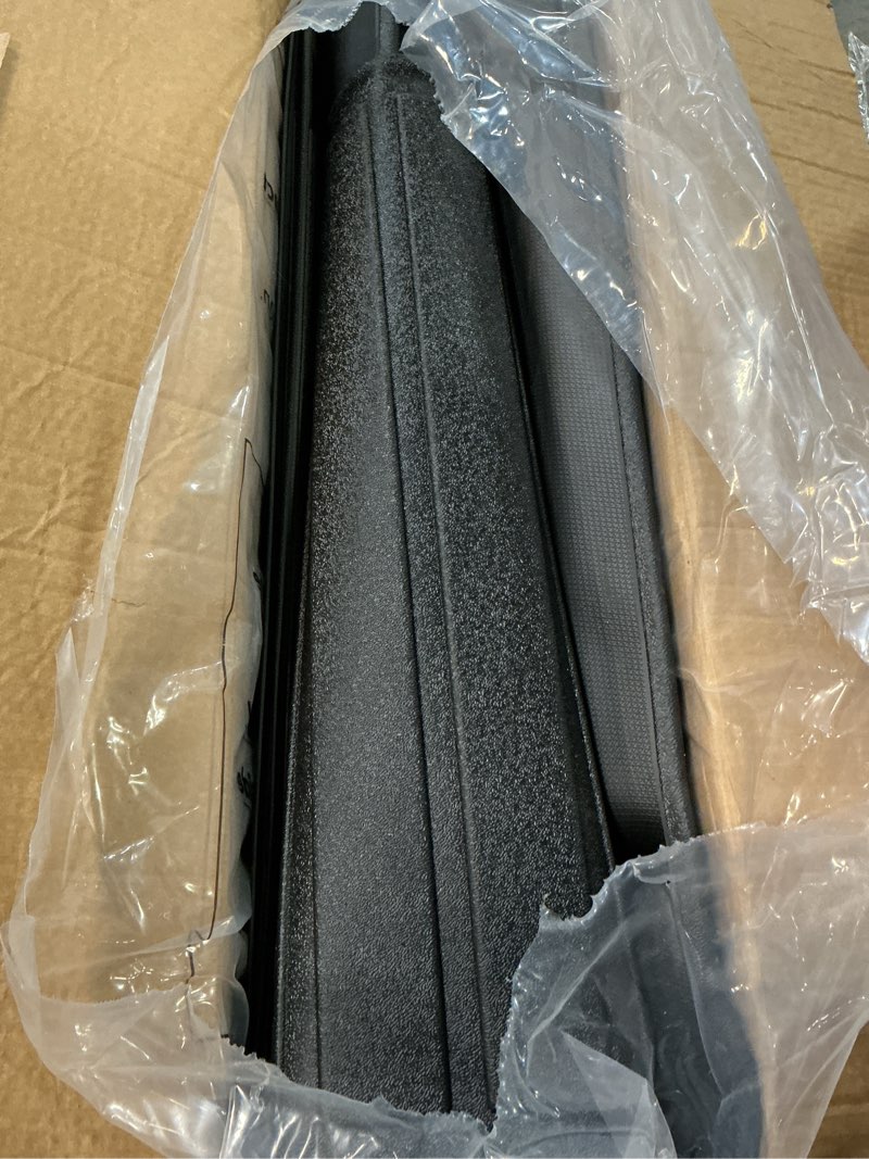 Condition photo showing New/Like New for floor mats for 2014-2020 acura mdx 7 seats(excluding hybrid and 6-seat) & cargo liners & backrest mat tpe all weather protection car floor liners with trunk mat velcro accessories-black