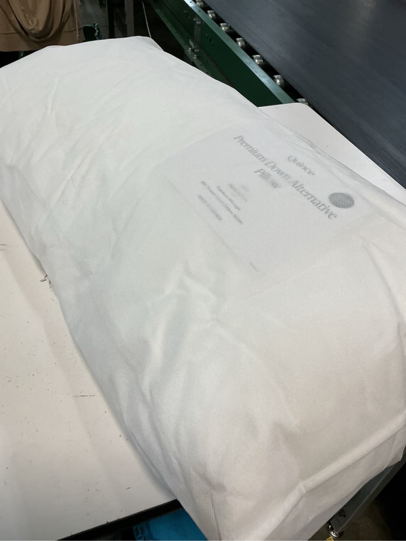 Condition photo showing Good Condition for (king)premium down alternative pillow