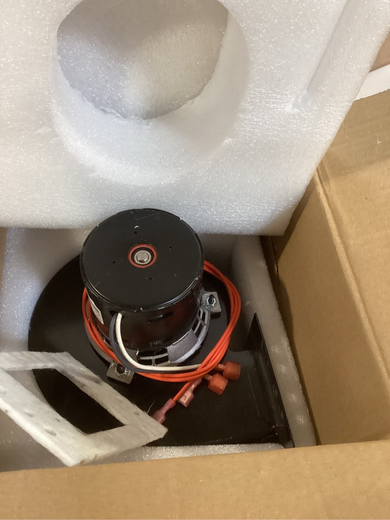 Condition photo showing Good Condition for Adviace Replacement PU-4C442 PU4C442 Convection Blower for Englander/England 25-PDVC 55-SHP10 25-EP 25EP 55-SHP10L, for Englander Models Pre 2002 25-PDV & 25PDVC & 55-SHP22 & 55-TRP22 Pellet Stoves