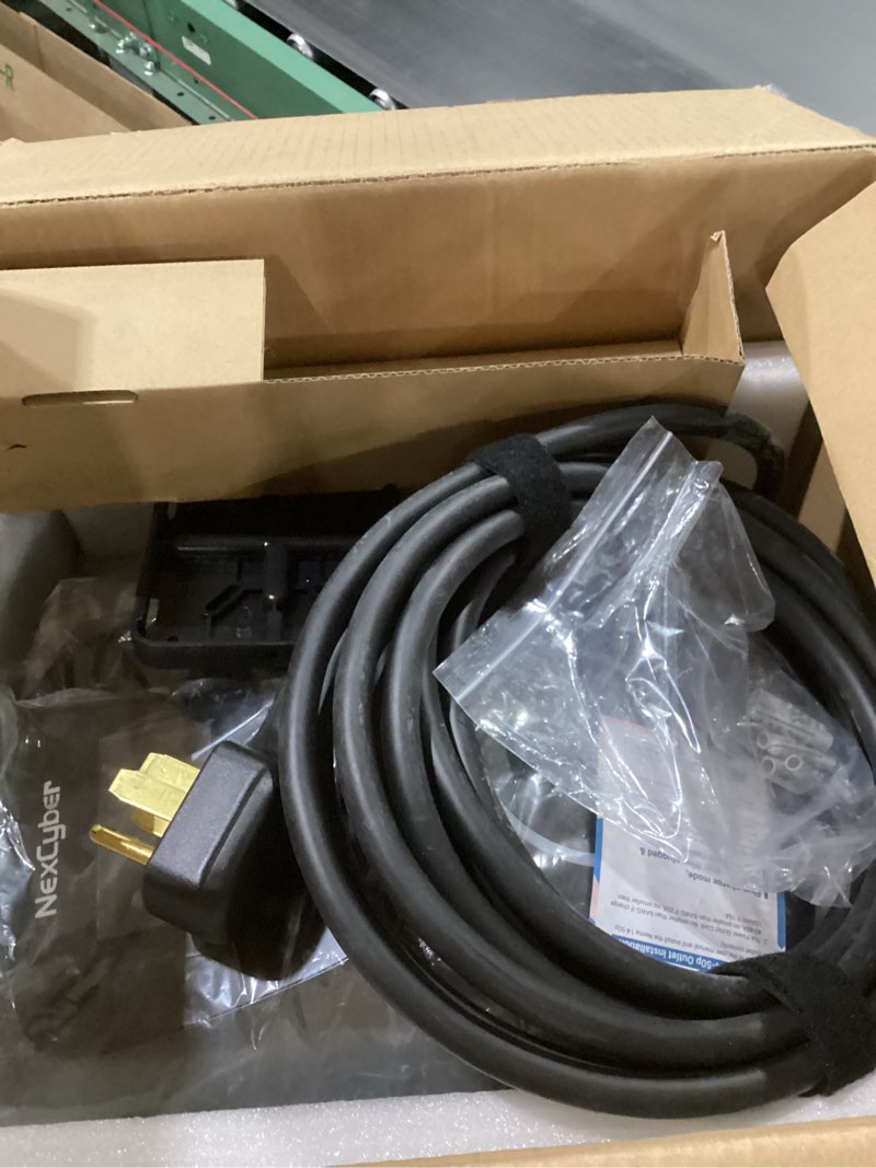 Condition photo showing New/Like New for [ETL/Energy Star Certified] NexCyber Level 2 Electric Vehicle (EV) Charger, 48 amp/11.5kW EVSE w/ J1772 Connector, 240V NEMA 14-50p Plug Electric Car Charger, APP Start/Plug and Play for Home Level 2 48A, Nema 14-50 Plug