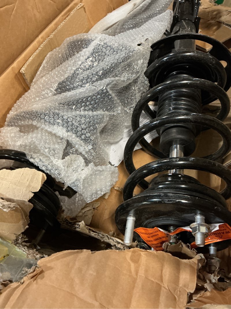 Condition photo showing As Is for automuto front pair complete struts spring assembly shock absorber compatible with for ford explorer 2013 2014 2015 2016 2017 2018 2019 struts 172730 172729