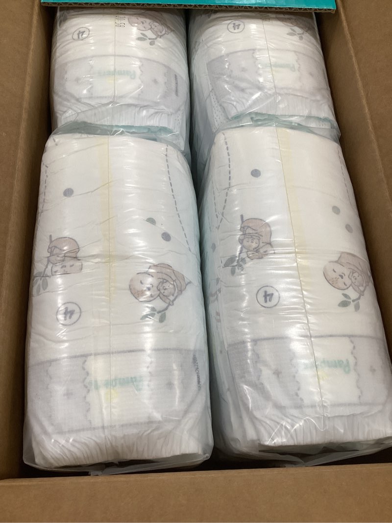 Condition photo showing Good Condition for pampers swaddlers sensitive disposable diapers - size 4 - 120ct