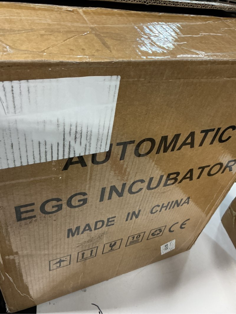 Condition photo showing As Is for coinceptus 36 eggs incubators for hatching eggs,egg incubator with 4 automatic incubate mode,chicken incubator with automatic egg turning humidity monitoring,poultry egg incubator with egg candle