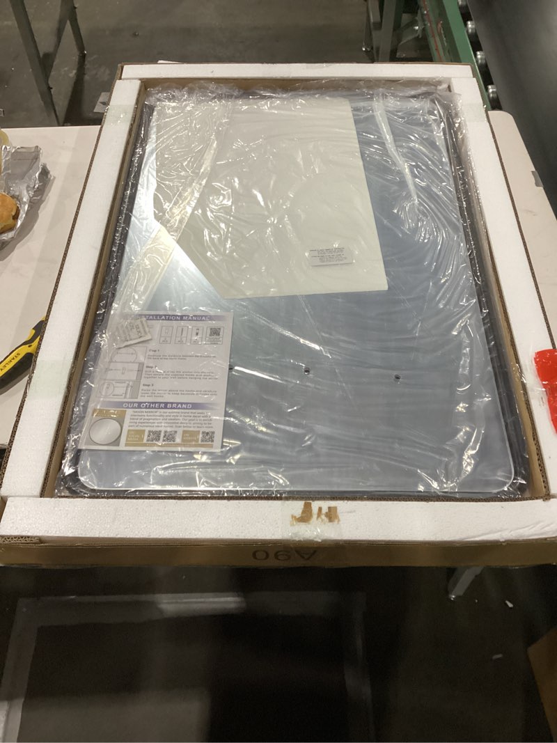 Large rectangular mirror