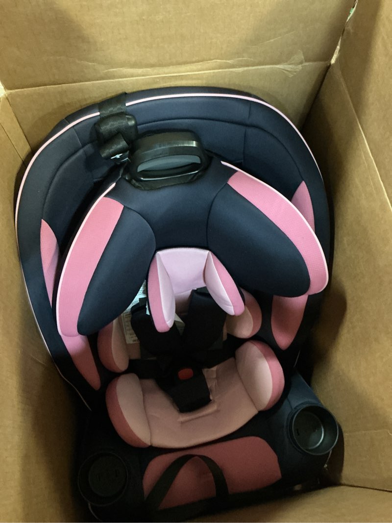 Condition photo showing Good Condition for safety 1st grow and go all-in-one slim convertible car seat, rear facing, 5-40 lbs, forward facing (30–65 lbs), high back booster seat 40-100 pounds, vineyard girl vineyard girl original