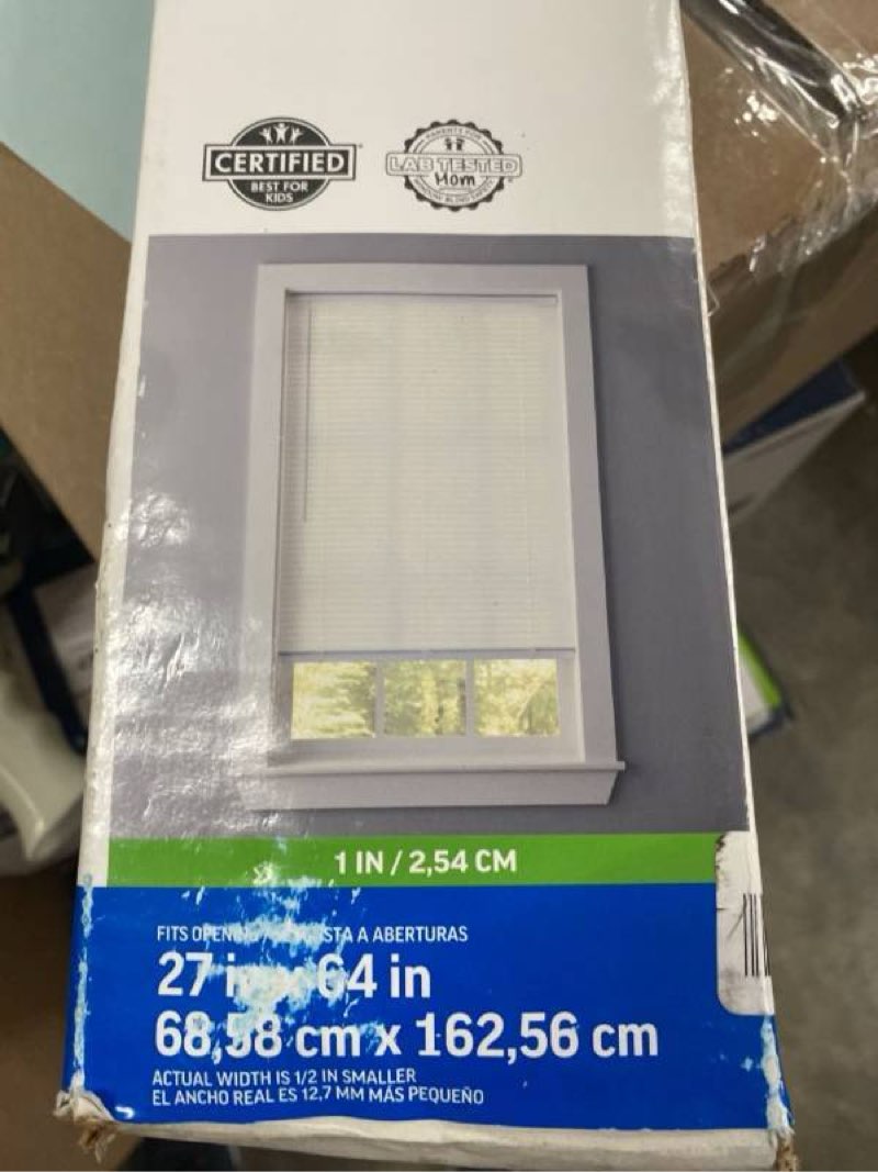 Project Source Light Filtering 1-in Slat Width 27-in x 64-in ...