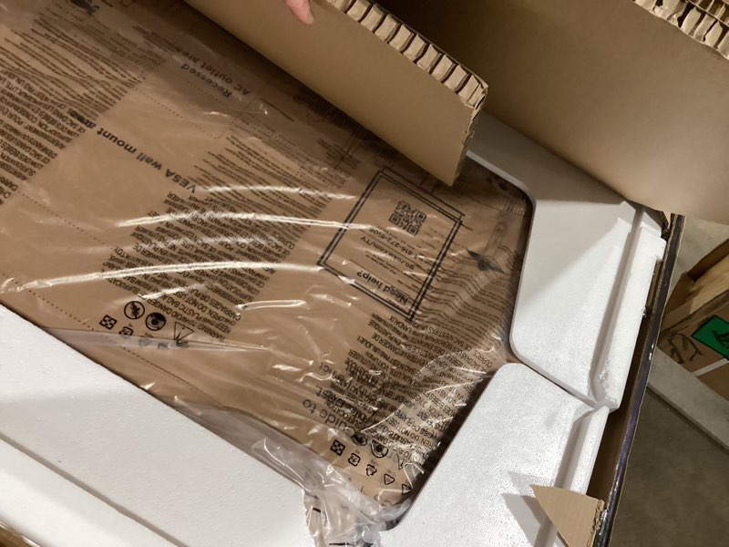 Condition photo showing As Is for Roku Smart TV – 65-Inch Pro Series 4K QLED RokuTV with Backlit Roku Voice Remote Pro, Dolby Vision IQ, 120Hz Refresh Rate – Live Local News, Sports, Gaming TV only 65\" NOT TESTED  INCOMPLETE 