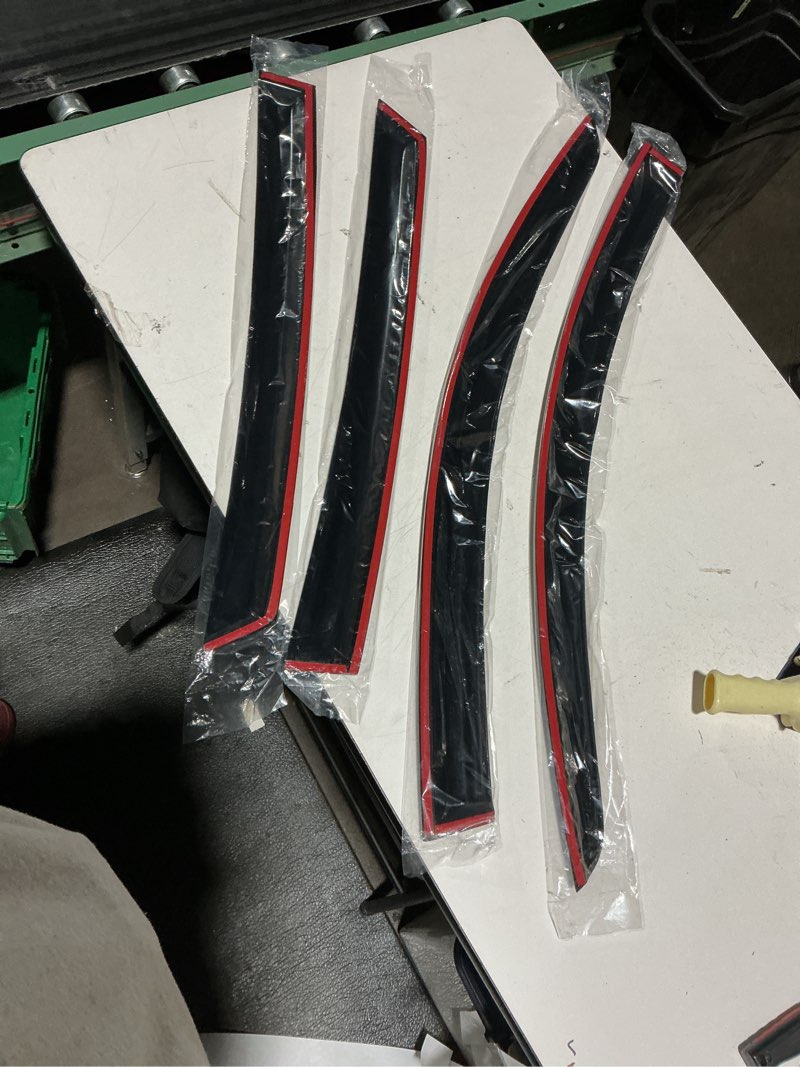 Condition photo showing New/Like New for 2014-2020 Chevy Impala Window Visors Acrylic In-Channel Rain Shade 4PC