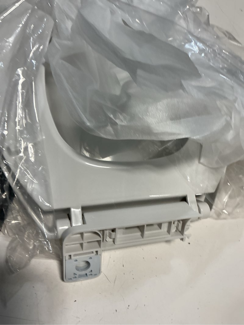 Condition photo showing As Is for American Standard 5321A65CT.020 Champion Slow-Close Elongated Toilet Seat, White Transitional White