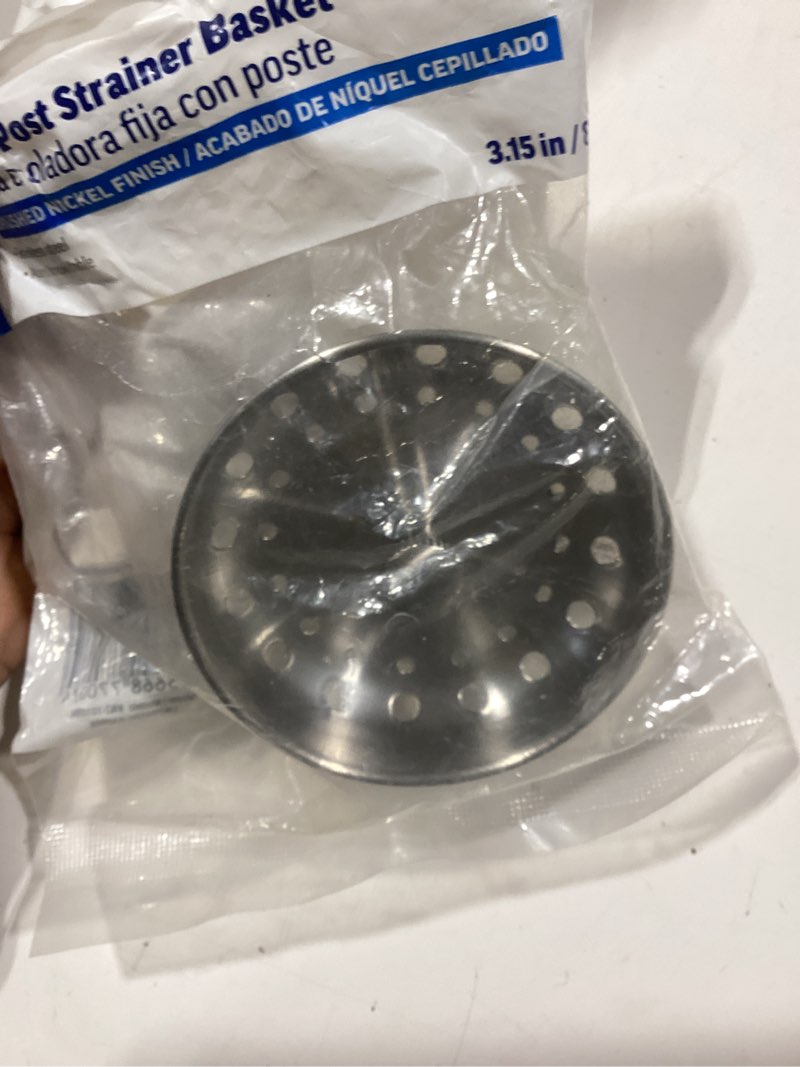 Condition photo showing Good Condition for project source 3.2-in stainless steel rust resistant strainer basket