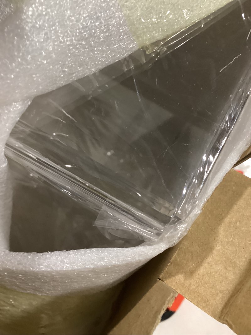 Condition photo showing New/Like New for Candy Dispenser - Bulk Acrylic Storage Holder with Two Lids for Countertop or Wall Mount - Store Chocolate, Treats, Sweets, and Snacks (2)