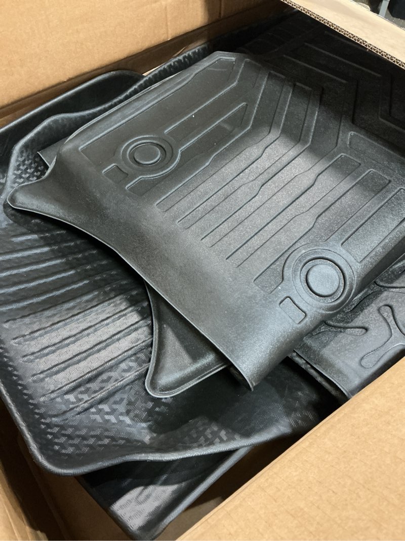 Condition photo showing Good Condition for Mixsuper Floor Mats Cargo Liner for Toyota 4Runner 2013-2024, All Weather 2 Row Floor Liners and Trunk Mat Set Black For | Toyota 4Runner 2013-2024 | Full Set