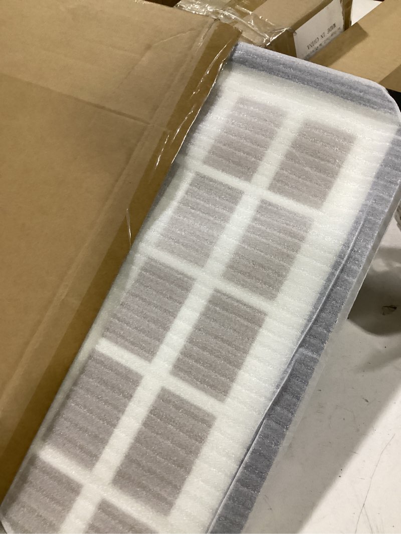 Condition photo showing Good Condition for black multi picture frame collage wall decor for fujifilm instax mini film - 30 openings large photo collage frame for wall - mini picture wall frame - not compatible with polaroid film size black instax mini / 2x3