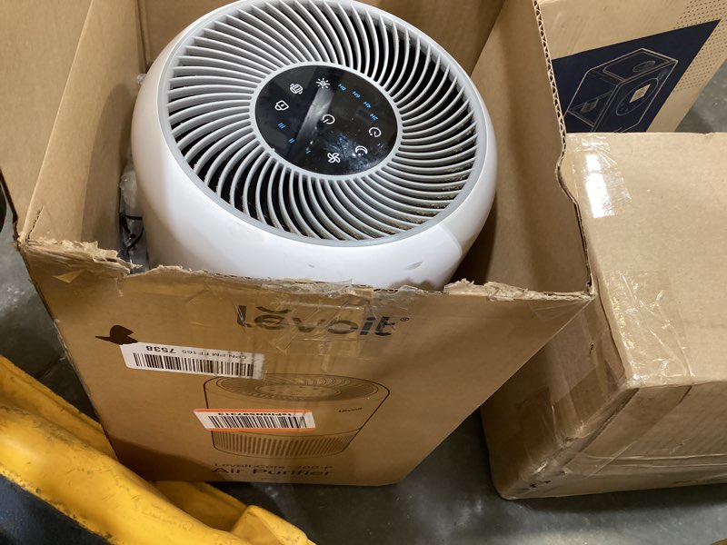 Condition photo showing As Is for levoit air purifier