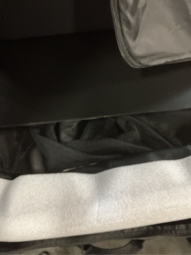 Condition photo showing Good Condition for kinderkraft cami 3-in-1 baby bed, travel bed for baby, from birth to 3 years, baby cot, travel cot, easy to fold compactly, travel bag included, two levels, black