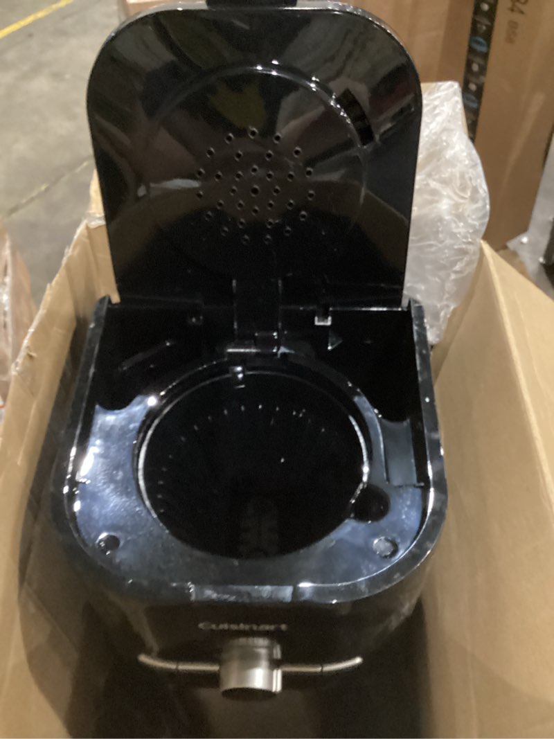 Condition photo showing As Is for Cuisinart 10-Cup Thermal Classic™ Coffeemaker, Black with Thermal, 10-Cup, Programmable, DCC-1170BKNAS Black Thermal Coffeemaker