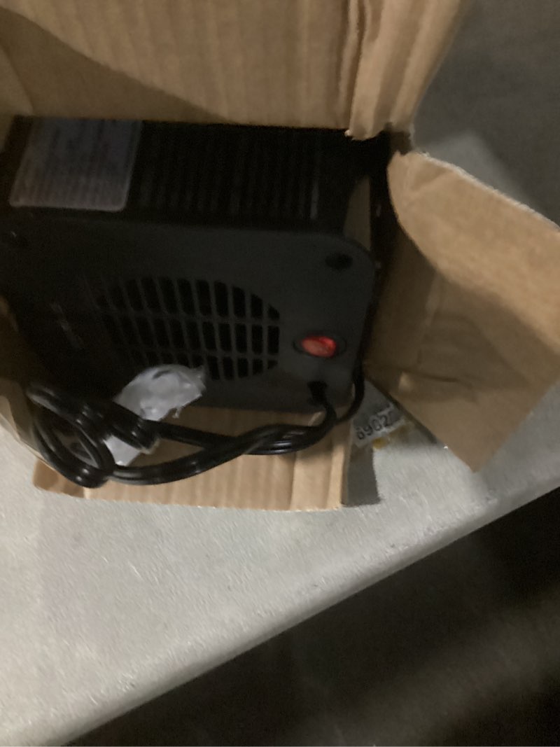 Condition photo showing Good Condition for GiveBest Space Heater, 1500W Portable Heaters for Indoor Use, PTC Ceramic Heater with Heating and Fan Modes, Overheat & Tip-Over Protection, Ideal for Bedroom, Office & Desk Use, Black