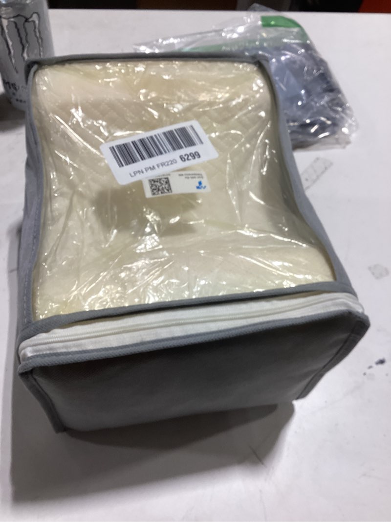 Condition photo showing Good Condition for 5 STARS UNITED Knee Pillow for Side Sleepers - Hip Pain Relief, Memory Foam Leg Cushion for Side Sleeping - Between Legs Pillow for Sciatica & Lower Back Pain, White White Standard