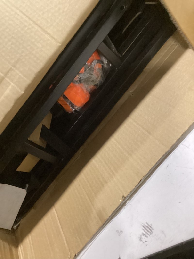 Condition photo showing As Is for MeeFar Hitch Mount Cargo Carrier Basket 53" x19" x 5"+Waterproof Cargo Bag (51" x17"x 18"), Hauling Weight Capacity of 500 Lbs fit on 2 Inch Receiver with Hitch Stabilizer,Net and Straps