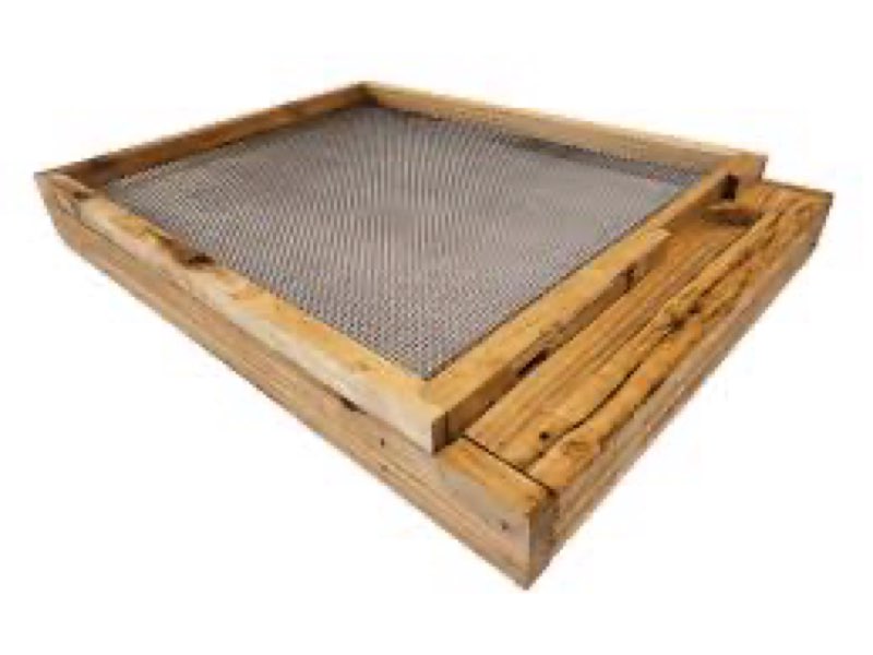 Wax Dipped 10 Frame Assembled Bee Hive Screened Bottom Board
