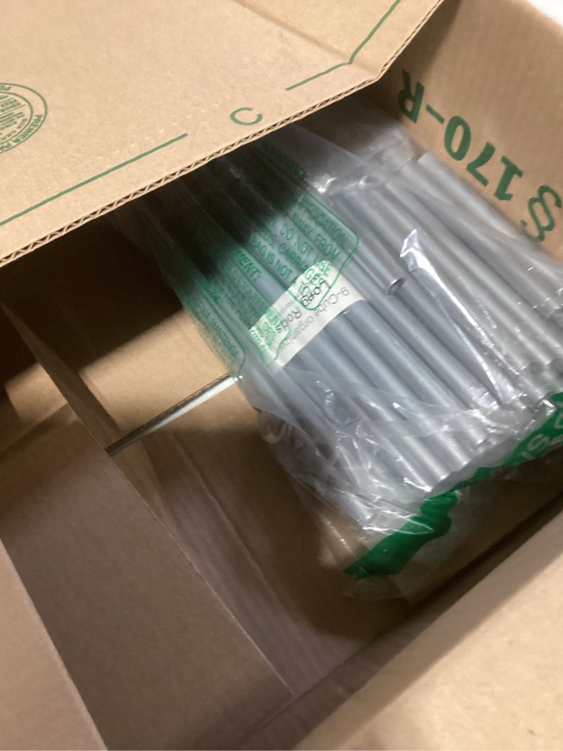 Condition photo showing New/Like New for Amazon Basics Adjustable Room Darkening Blackout Curtain Rod, 48" to 88", Nickel Nickel 48" to 88" Single Rod