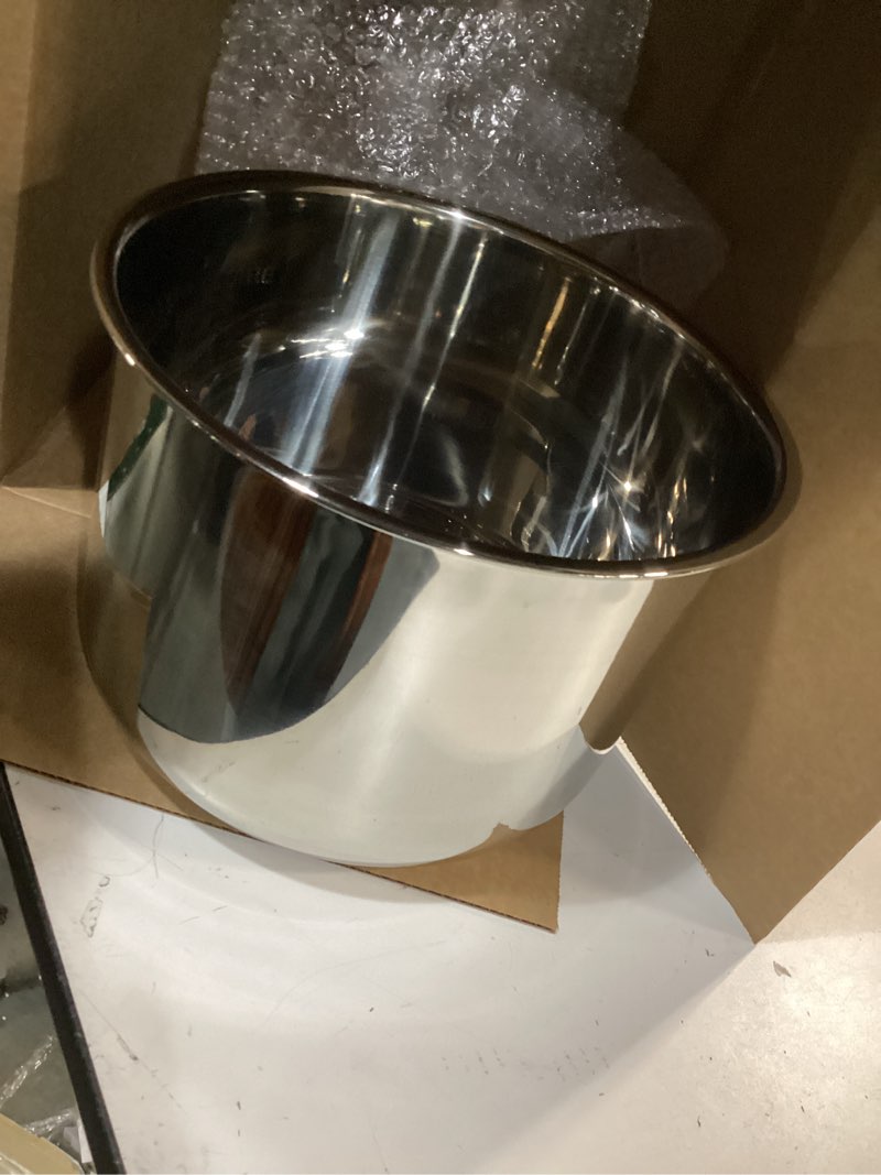 Condition photo showing Good Condition for Original Inner Pot for Crock Pot 8 Quart - Stainless Steel Replacement Pot for Crock-Pot 8 Qt Multi-Cooker Crockpot XL Pressure Cooker Accessories Parts