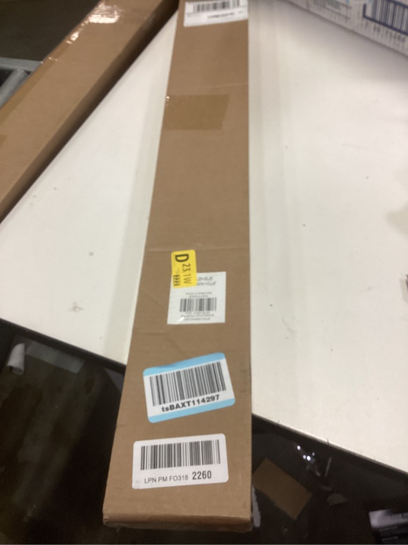 Condition photo showing New/Like New for LazBlinds No Tools No Drill Cordless 1" Vinyl Mini Blinds, 100% Privacy S-Curve Blinds for Indoor Windows, Room Darkening Horizontal Window Blinds and Shades for Home, 34" W x 48" H, Grey Grey 34" W x 48" H