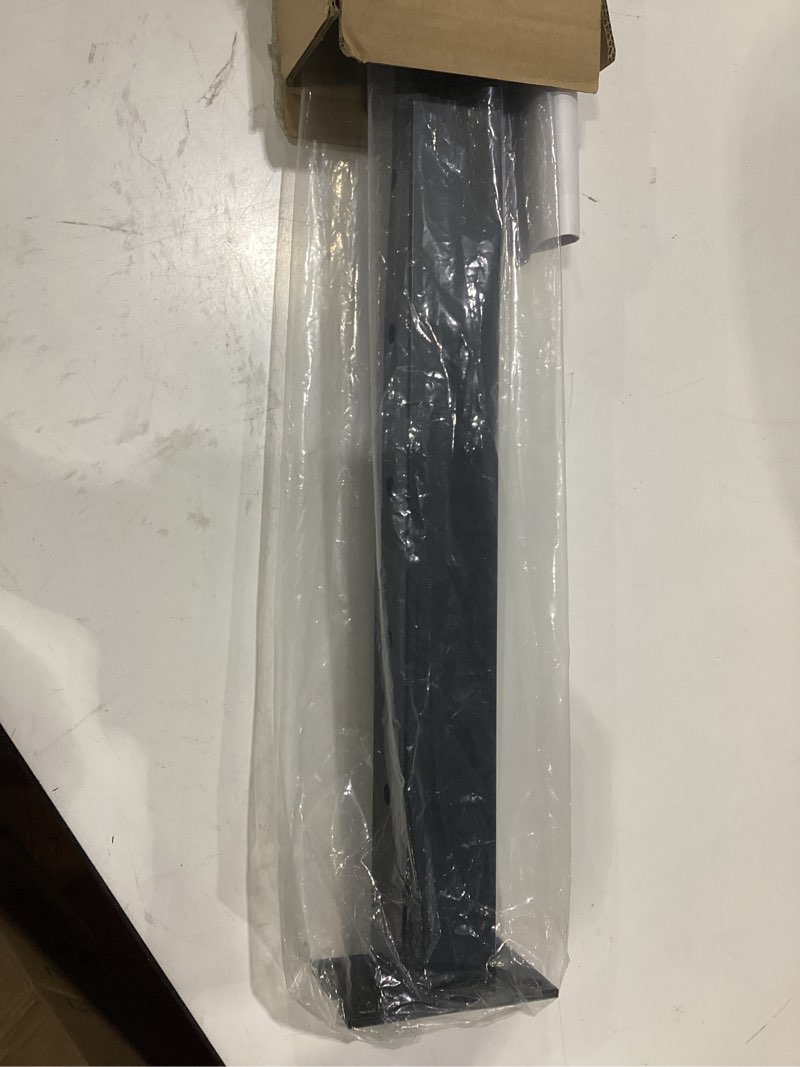 Condition photo showing Good Condition for muzata black side mount cable railing post 36 inch 36\"x2\"x2\" level drilled space-saving stainless steel cable railing system kit indoor outdoor with user guide pf02 bh4s 36\" level post, similar to stock photo