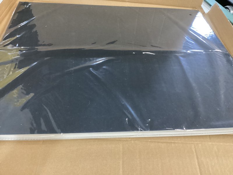 Condition photo showing New/Like New for somime 12 pack backing boards only - 16x20 uncut black mats matboards, acid free backerboards, ideal for photos/pictures/prints/frames/arts