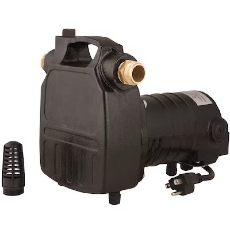 utilitech 0.5-hp cast iron electric utility pump (0955642)