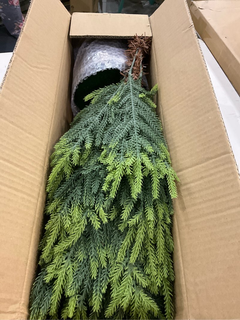 Artificial norfolk pine tree