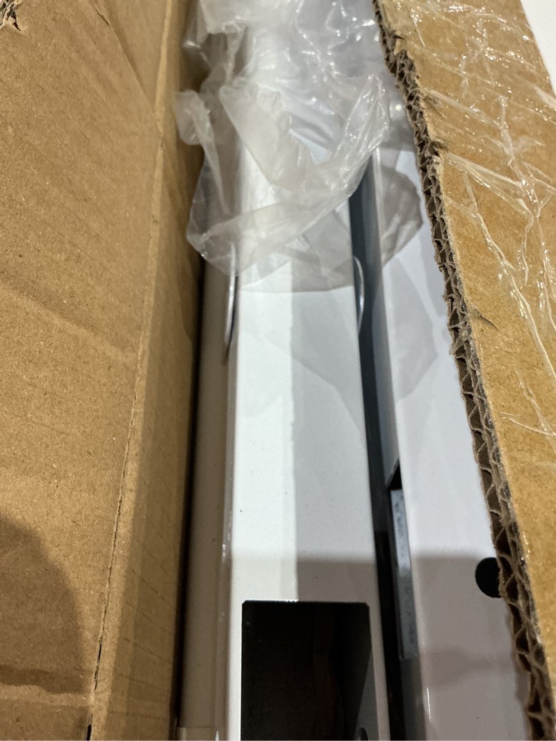 Condition photo showing As Is for hand rails for outdoor steps?stair handrail & indoor stair railing kit?railings for outdoor steps for fence & outdoor steps (1, white-with balusters, 2 step) white-with balusters 2 step 1