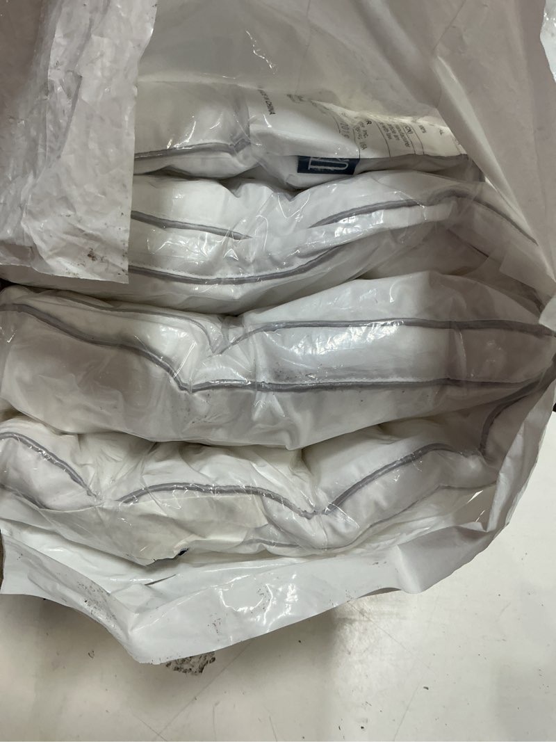 Condition photo showing New/Like New for bedstory pillows for sleeping 2 pack, hotel quality bed pillow king size, down alternative pillows with ultra soft fiber fill, good for back and side sleepers set of 2 
