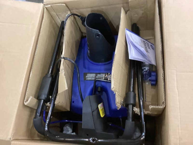 Condition photo showing As Is for Westinghouse WSnow20 Corded Snow Blower 20 Inch, Steel Auger, Dual LED Lights, 1800 Watt Motor, Electric Snow Blower with 25ft Throwing Distance, Plows 680lbs/min, Adjustable Chute