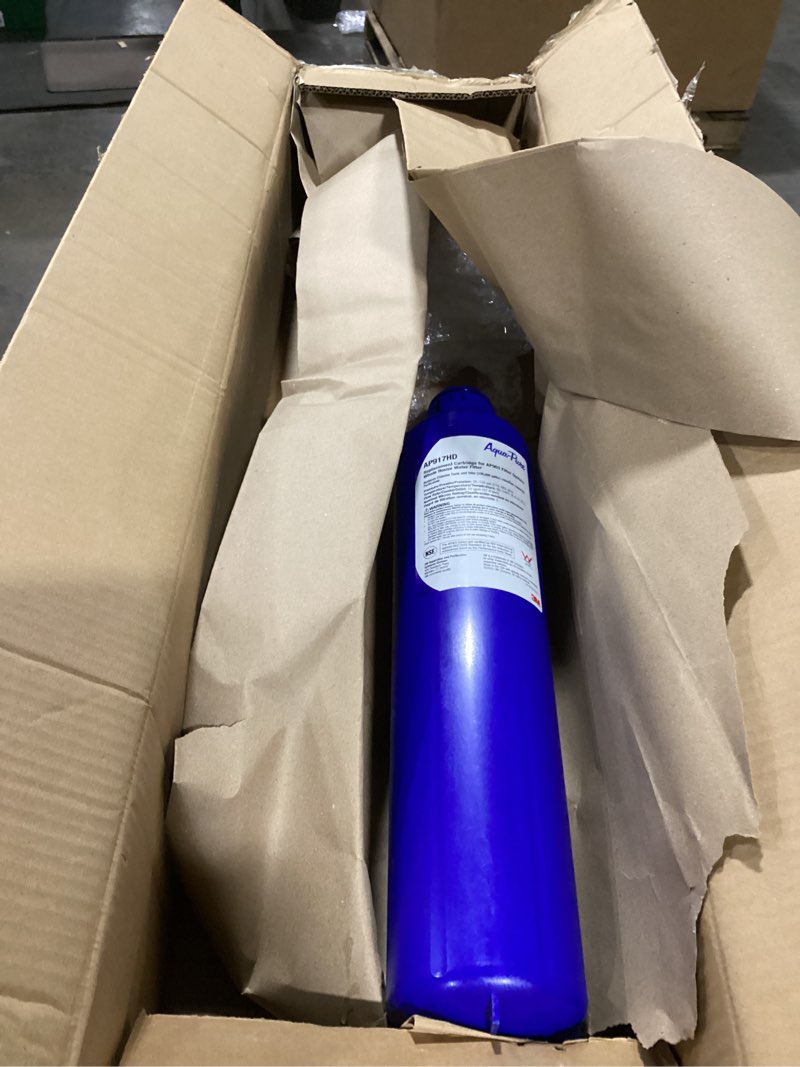 Condition photo showing As Is for 3M Aqua-Pure AP917HD Genuine Whole House Sanitary Quick Change Replacement Water Filter for AP903 System, Reduces Sediment, Chlorine Taste and Odor AP917HD Replacement Cartridge for AP903 System
