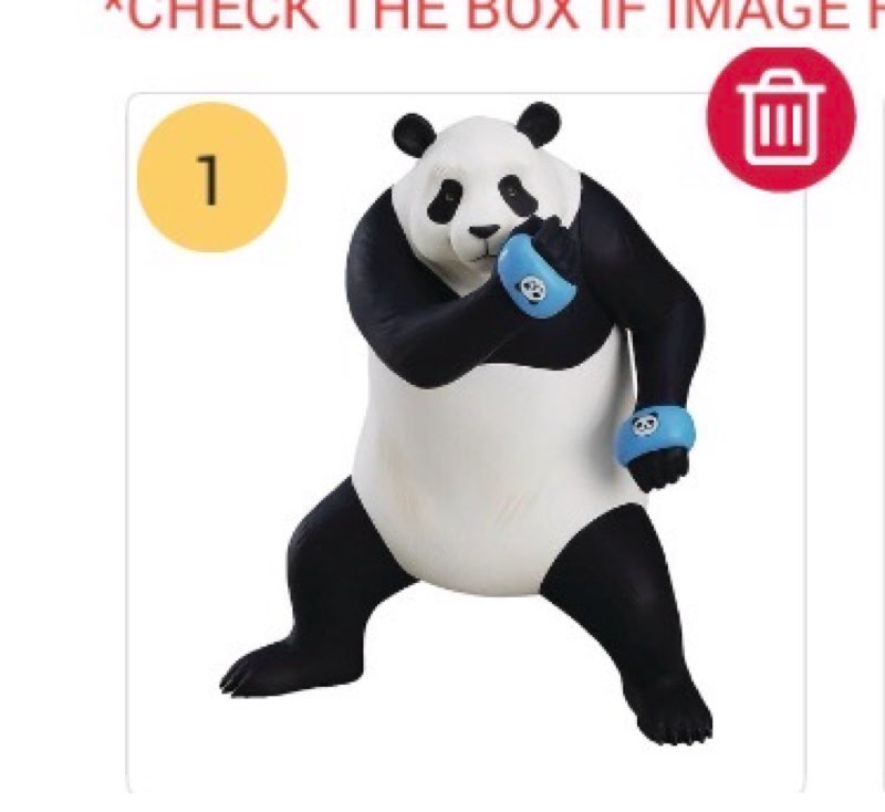 JUJUTSU KAISEN POP UP PARADE PANDA PVC FIGURE