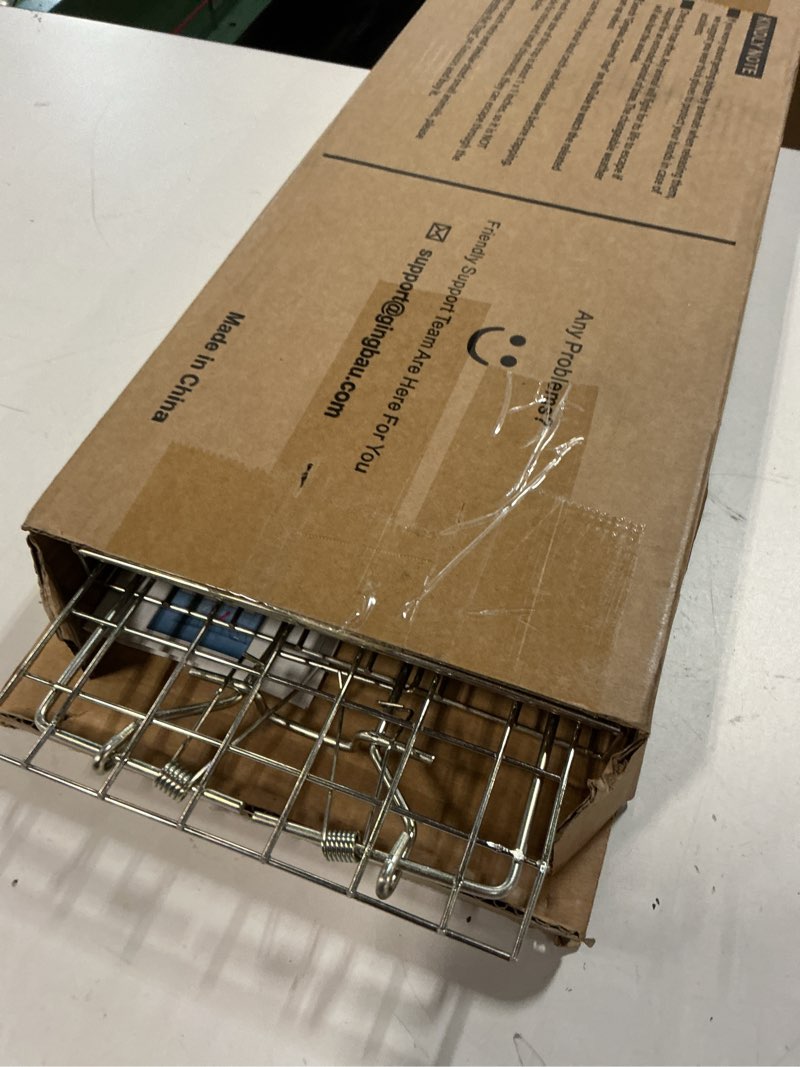 Condition photo showing Good Condition for gingbau squirrel trap foldable heavy duty humane live animal cage trap (not for mouse)
