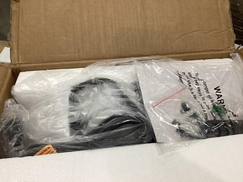 Condition photo showing New/Like New for langy 15" gable attic fan with thermostat, ventilation exhaust fan 1300 cfm, 1100 rpm | 1850 sq. ft, mount attic ventilator with 20ft cord & plug for gable, shed, home